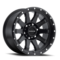 Raceline Clutch 934B 17x8.5 +0 6x139.7mm 106.1mm Black