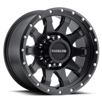 Raceline Clutch 934B 20x10 -19 8x165.1mm 125.2mm Black