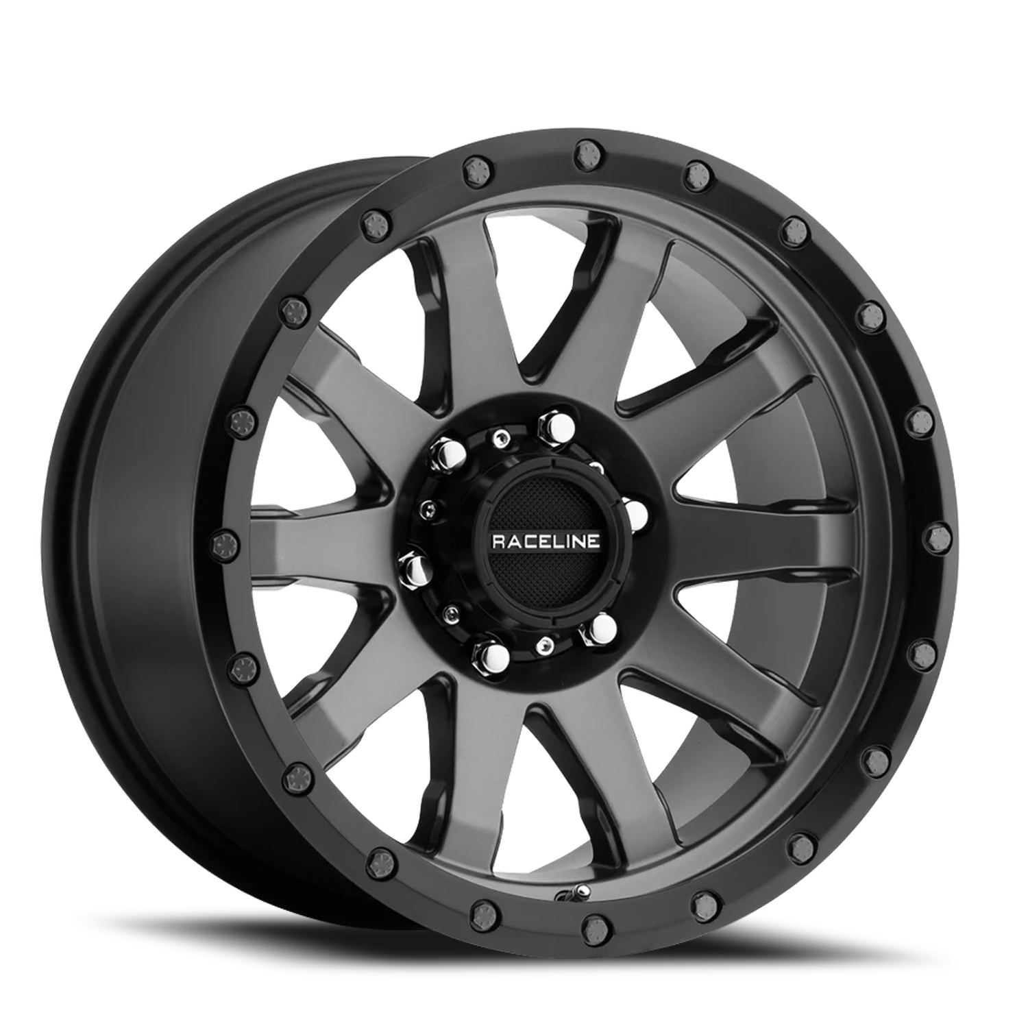 Raceline Clutch 934G 20x10 -19 8x170mm 125.2mm Gunmetal