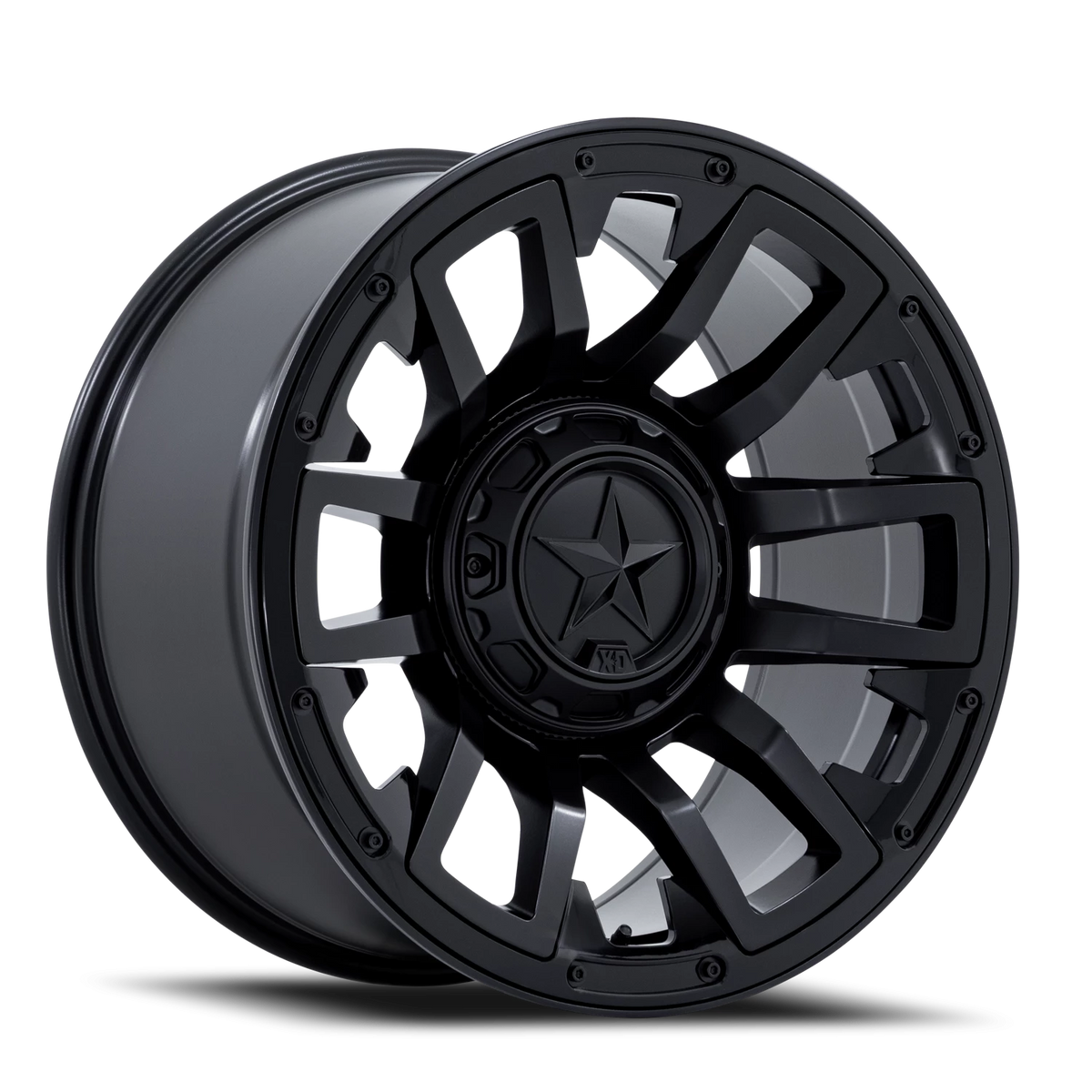 XD Series Colossus 20x9 +1 6x135mm 106.1mm Matte Black