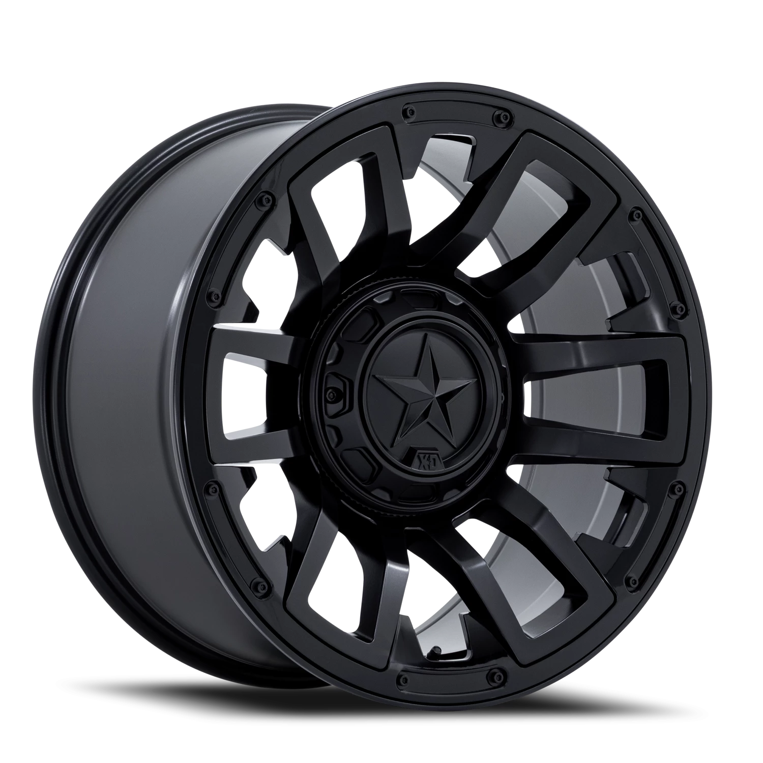 XD Series Colossus 20x9" 5x127mm 78.1mm CB +1mm Matte Black