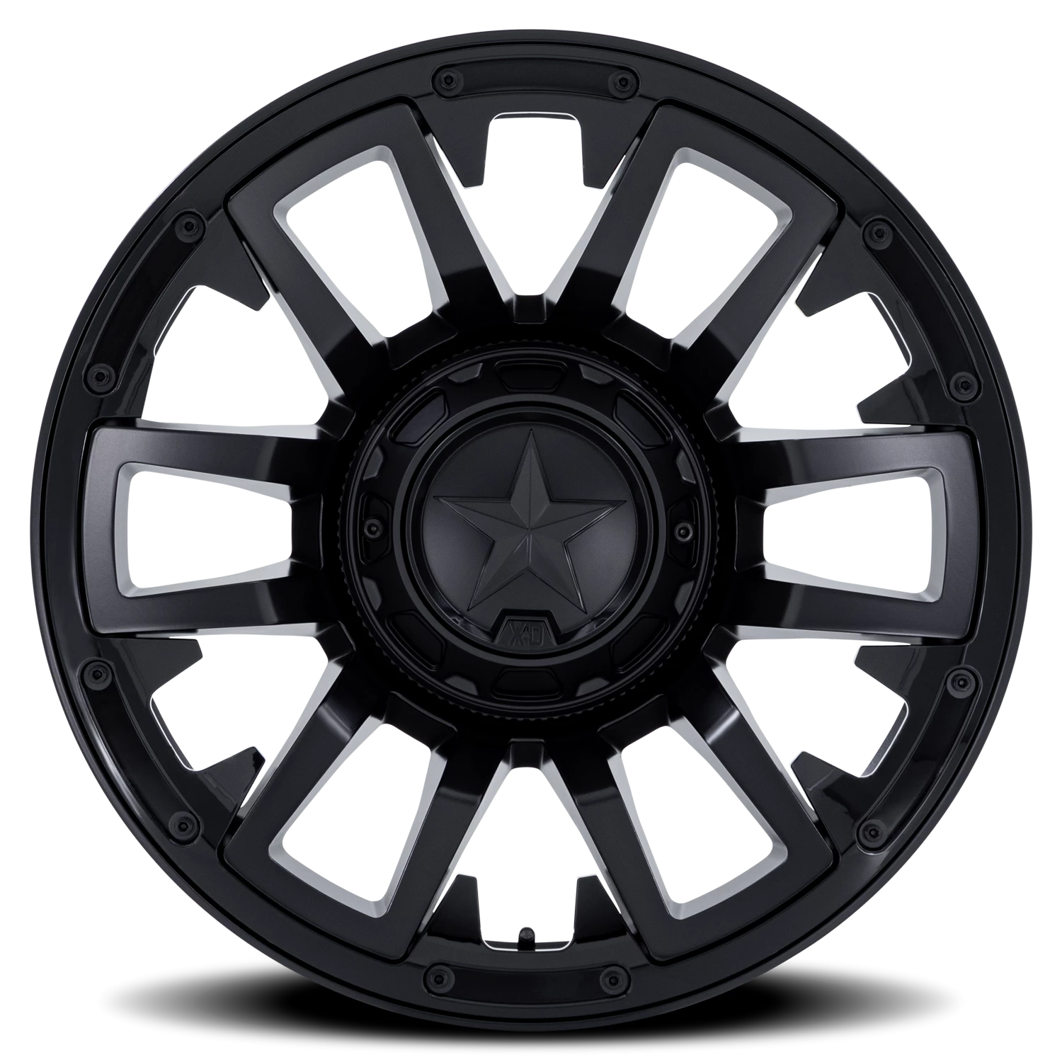 XD Series Colossus 20x9" 5x127mm 78.1mm CB +1mm Matte Black
