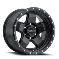 Raceline Combat 937B 17x9 -12 6x139.7mm 107.95mm Satin Black