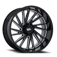 Moto Metal Combat 22x10" 8x180mm 124.2mm CB -18mm Gloss Black Milled