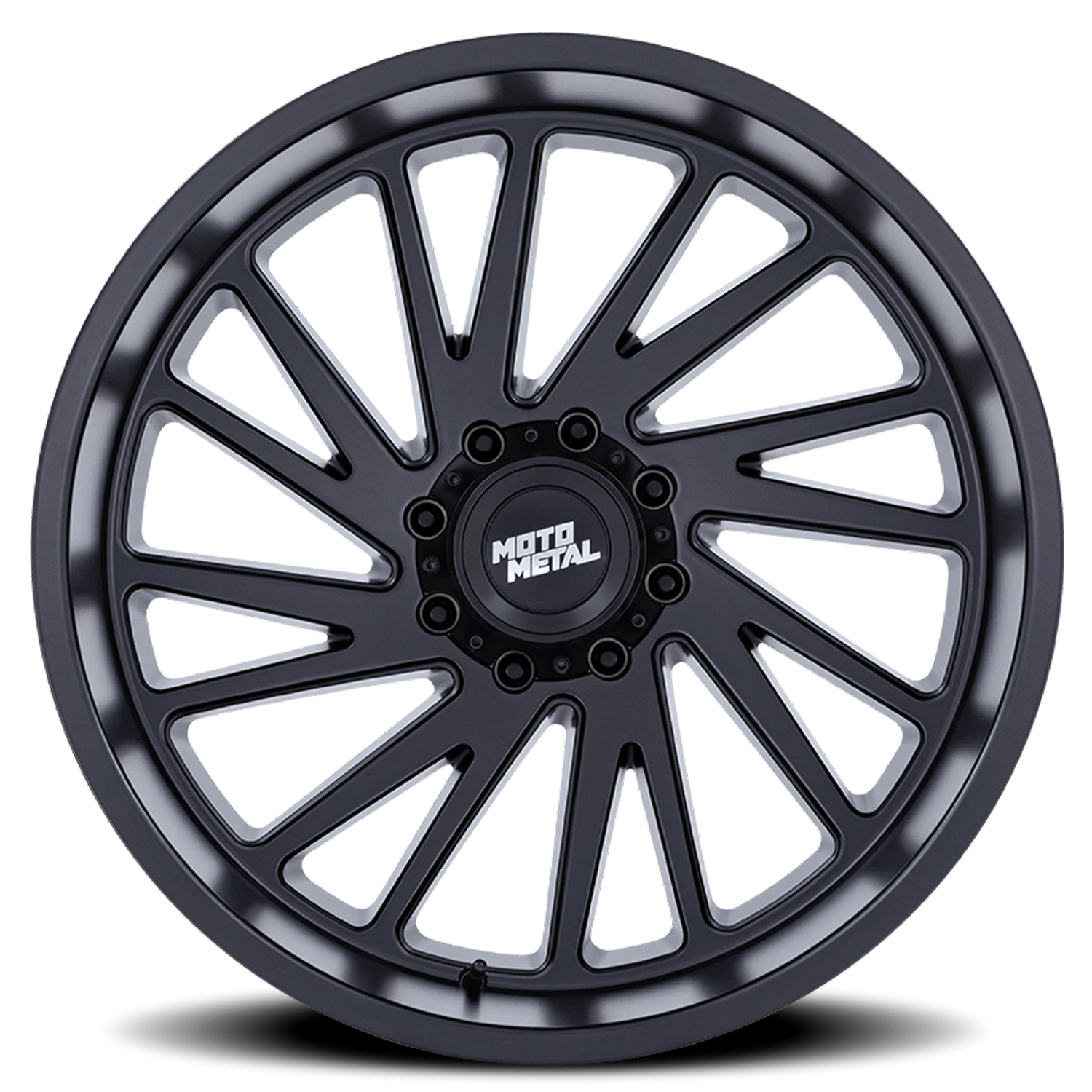 Moto Metal Combat 20x10" 6x139.7mm 106.1mm CB -18mm Matte Black
