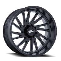 Moto Metal Combat 24x12" 8x165.1mm 125.1mm CB -44mm Matte Black