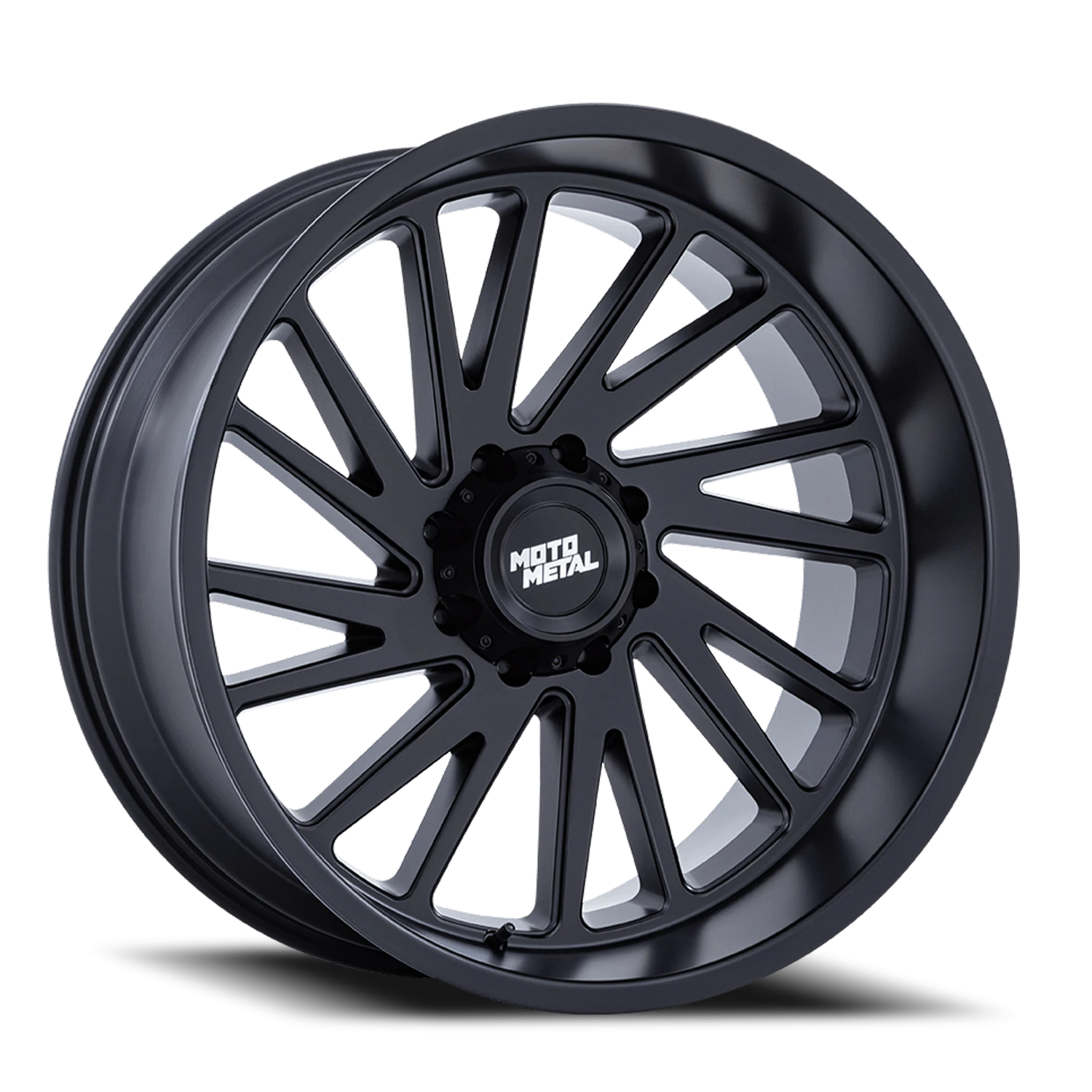 Moto Metal Combat 20x10" 8x165.1mm 125.1mm CB -18mm Matte Black