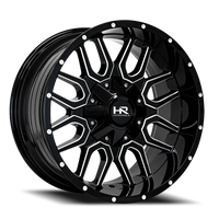 Hardrock Offroad Commander H709 20x10" 6x135mm 108mm CB -19mm Gloss Black Milled