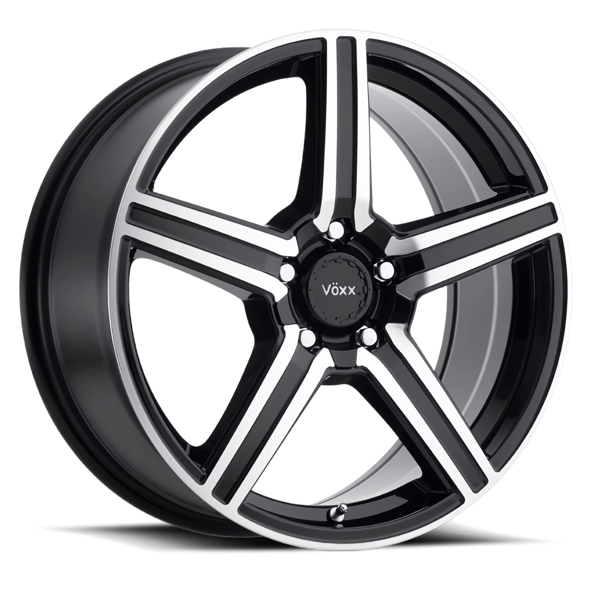 Voxx Wheel Como 20x8.5 +32 5x112mm 74.1mm Gloss Black Machined Face