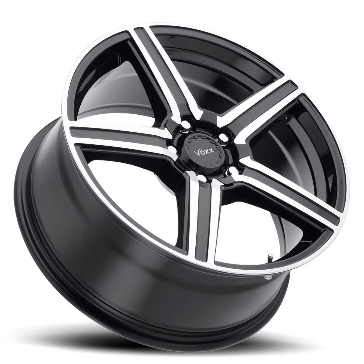 Voxx Wheel Como 20x8.5 +32 5x112mm 74.1mm Gloss Black Machined Face