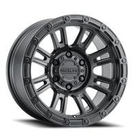 Raceline Compass 17x9" 6x139.7mm 106.1mm CB -12mm Satin Black