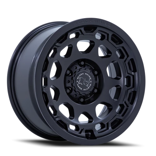 Black Rhino Congo 17x8.5" 5x114.3mm 72.56mm CB +35mm Matte Black