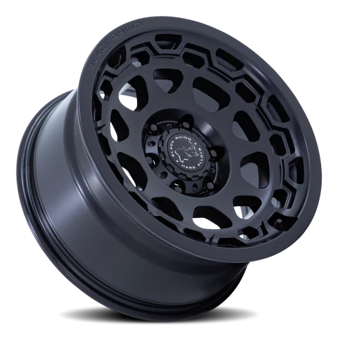 Black Rhino Congo 17x8.5" 5x127mm 71.5mm CB +25mm Matte Black