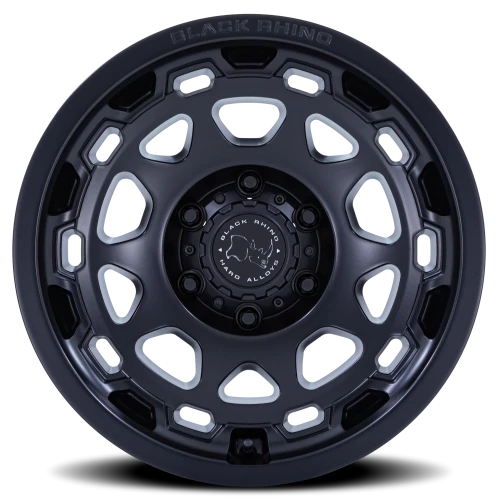 Black Rhino Congo 17x8.5" 6x139.7mm 106.1mm CB 0mm Matte Black