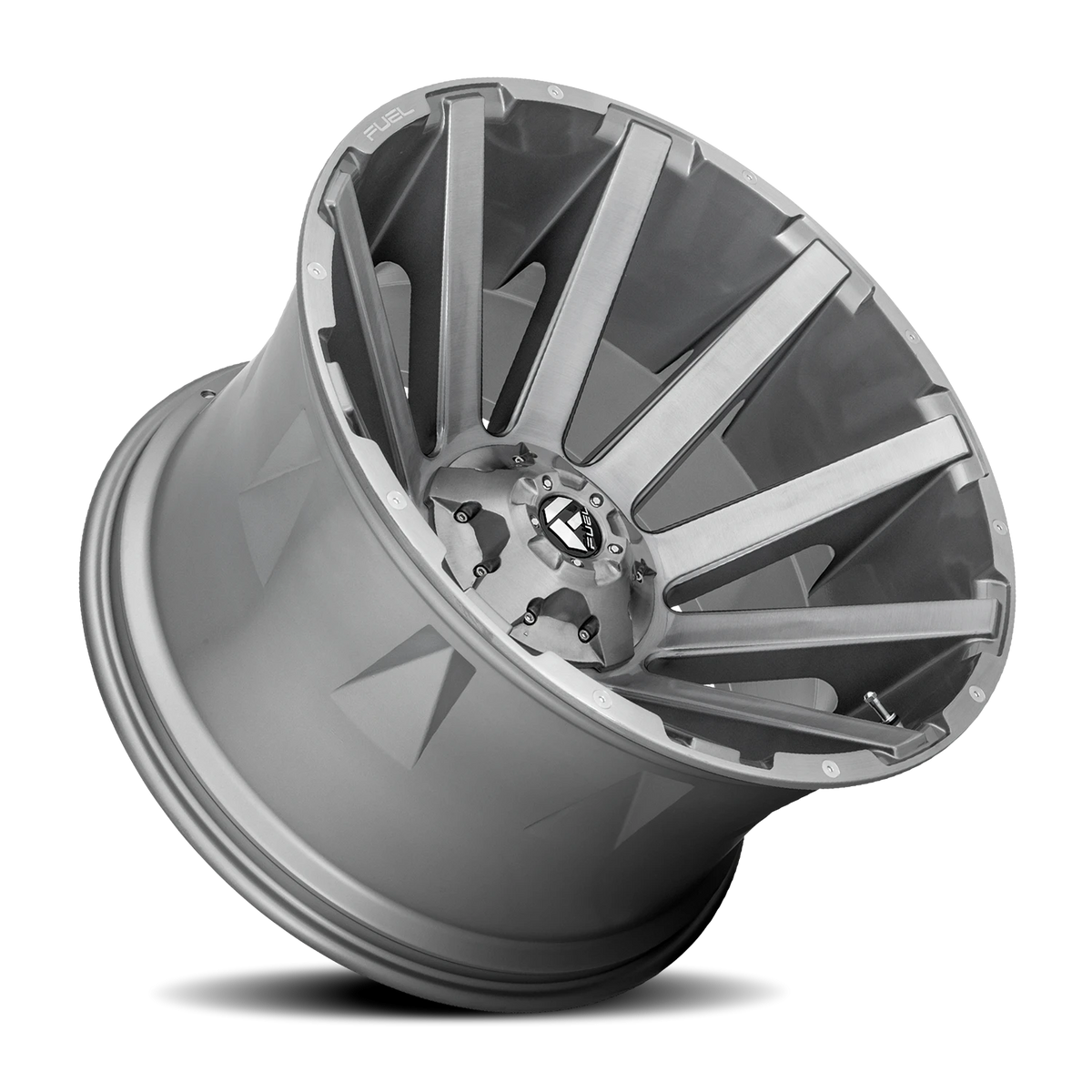Fuel Contra Platinum 20x10 -18 8x180mm 124.2mm Brushed Gunmetal Clear Tint