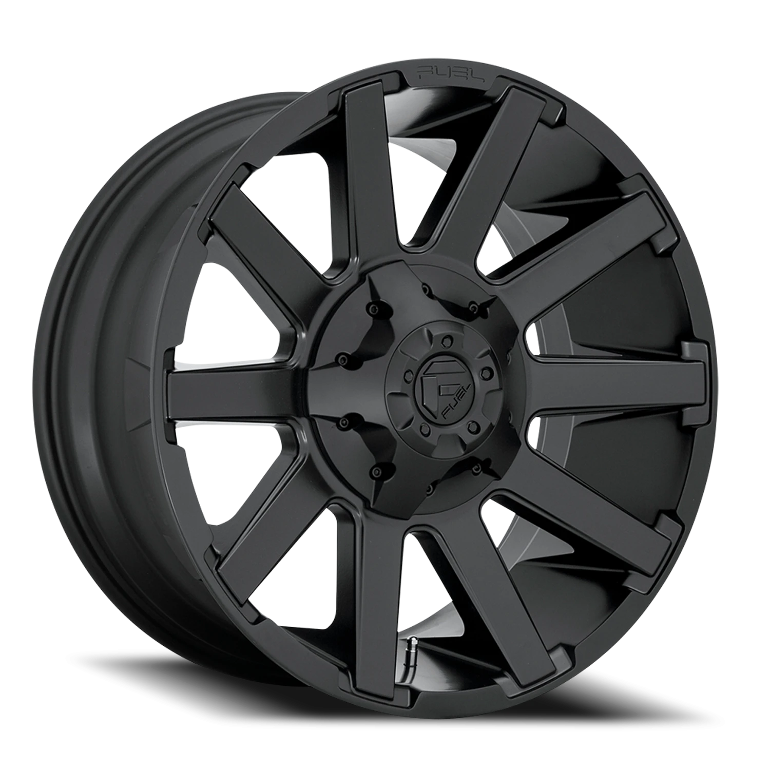 Fuel Contra 20x9" 5x139.7mm 110.1mm CB +20mm Matte Black
