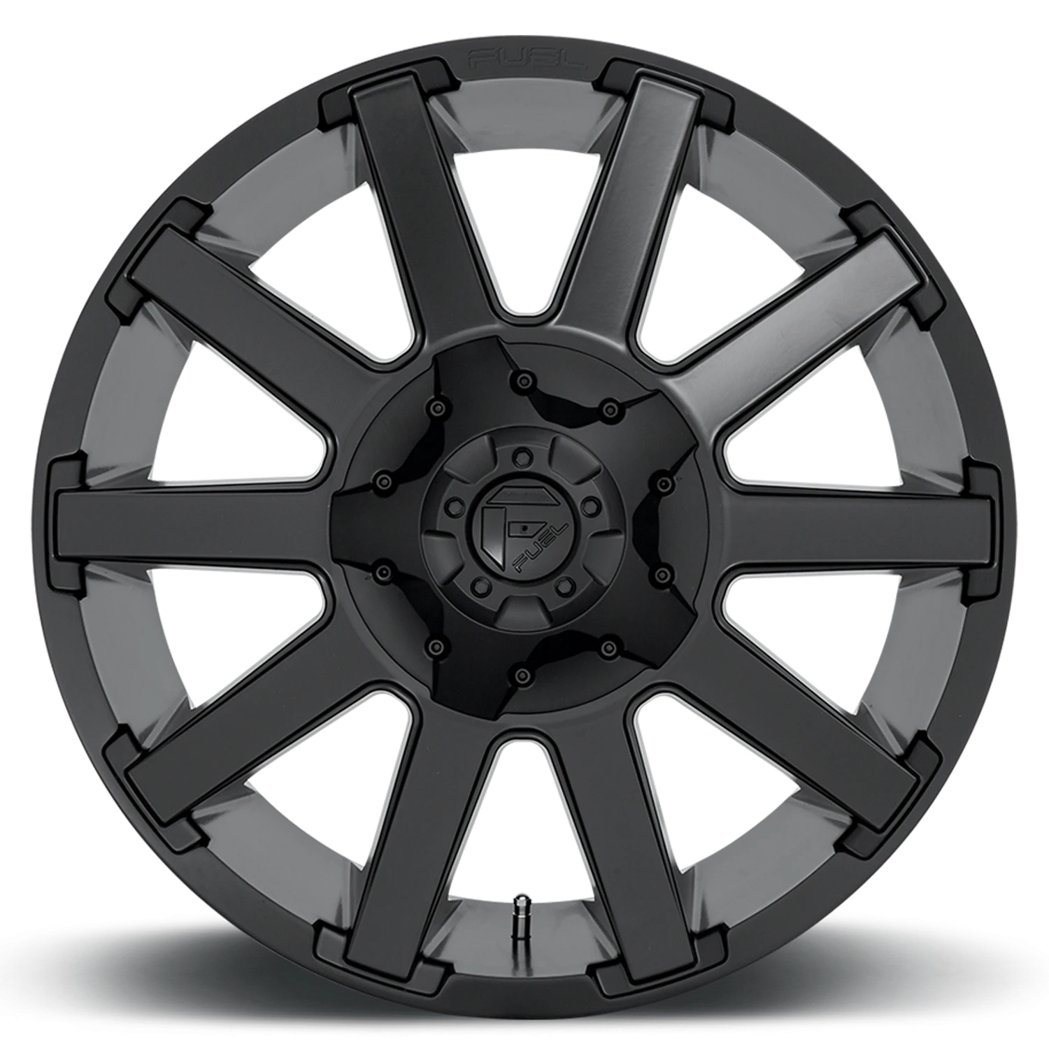 Fuel Contra 20x9" 5x139.7mm 110.1mm CB +1mm Matte Black