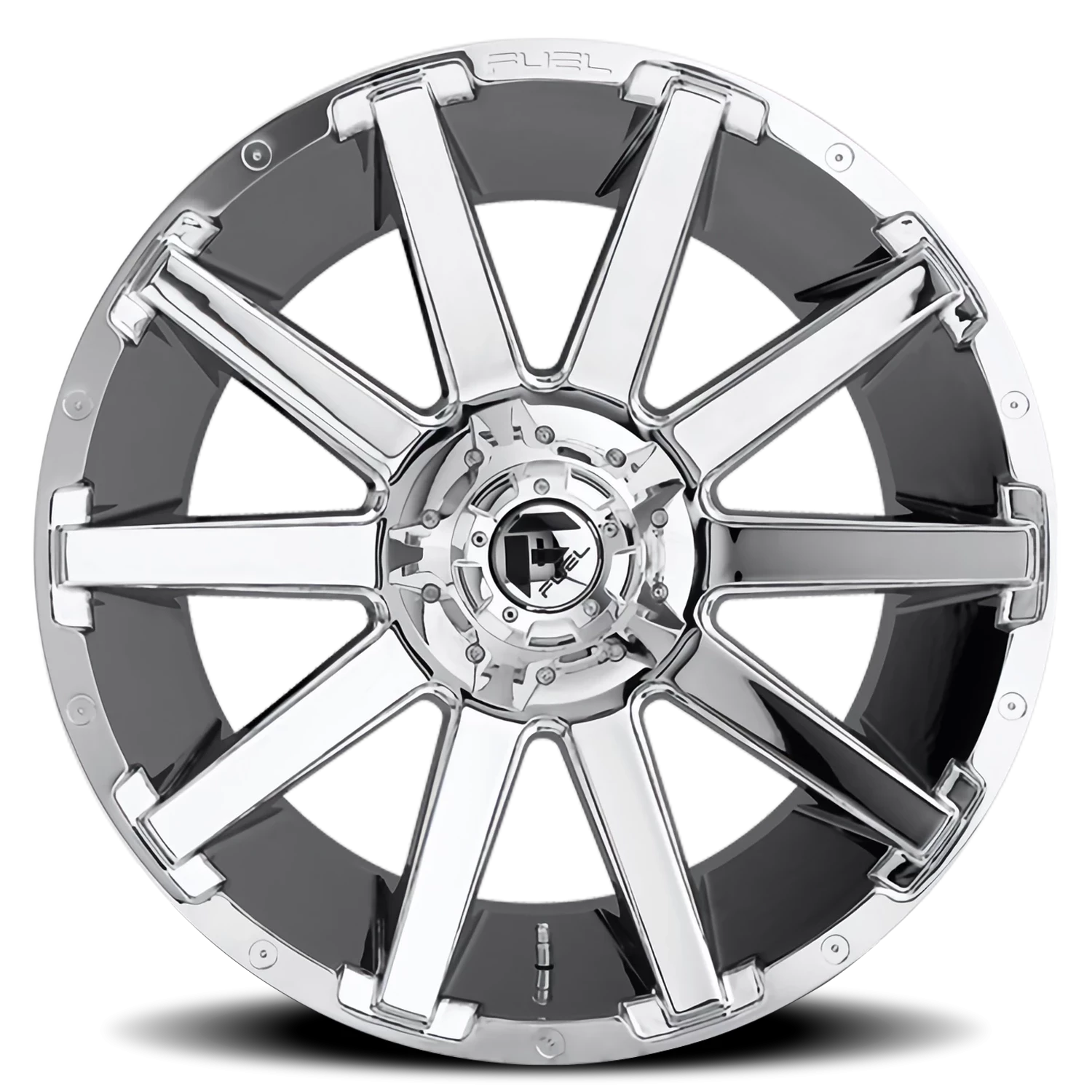 Fuel Contra 20x9" 6x135mm 106.3mm CB +20mm Chrome