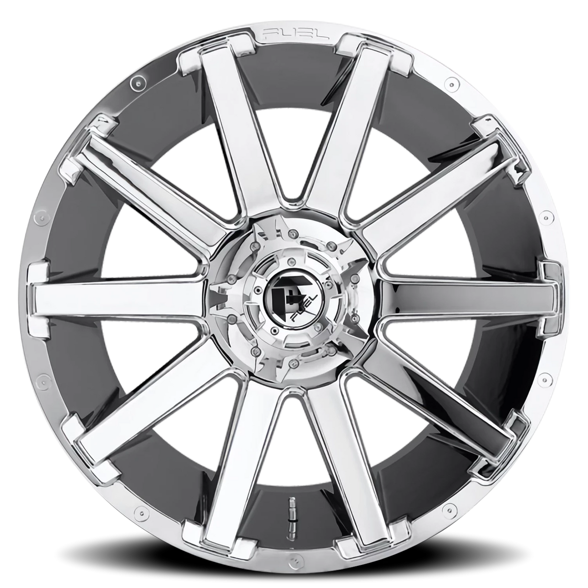 Fuel Contra 22x10 -19 6x135mm 106.1mm Chrome