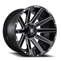 Fuel Contra 20x10" 8x180mm 124.3mm CB -18mm Gloss Black Milled