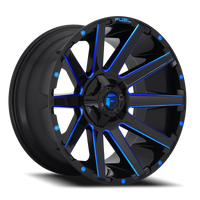 Fuel Contra 20x10" 6x135mm 106.1mm CB -19mm Gloss Blue Milled