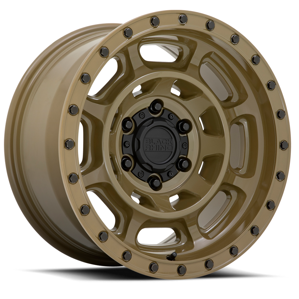 Black Rhino Convoy 17x8.5" 5x127mm 71.6mm CB -18mm Gator Green