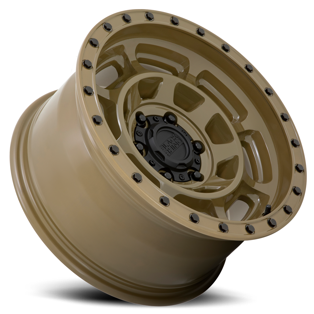 Black Rhino Convoy 17x8.5" 6x139.7mm 112.1mm CB -10mm Gator Green
