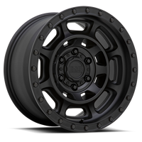 Black Rhino Convoy 17x8.5" 5x127mm 71.6mm CB -18mm Matte Black