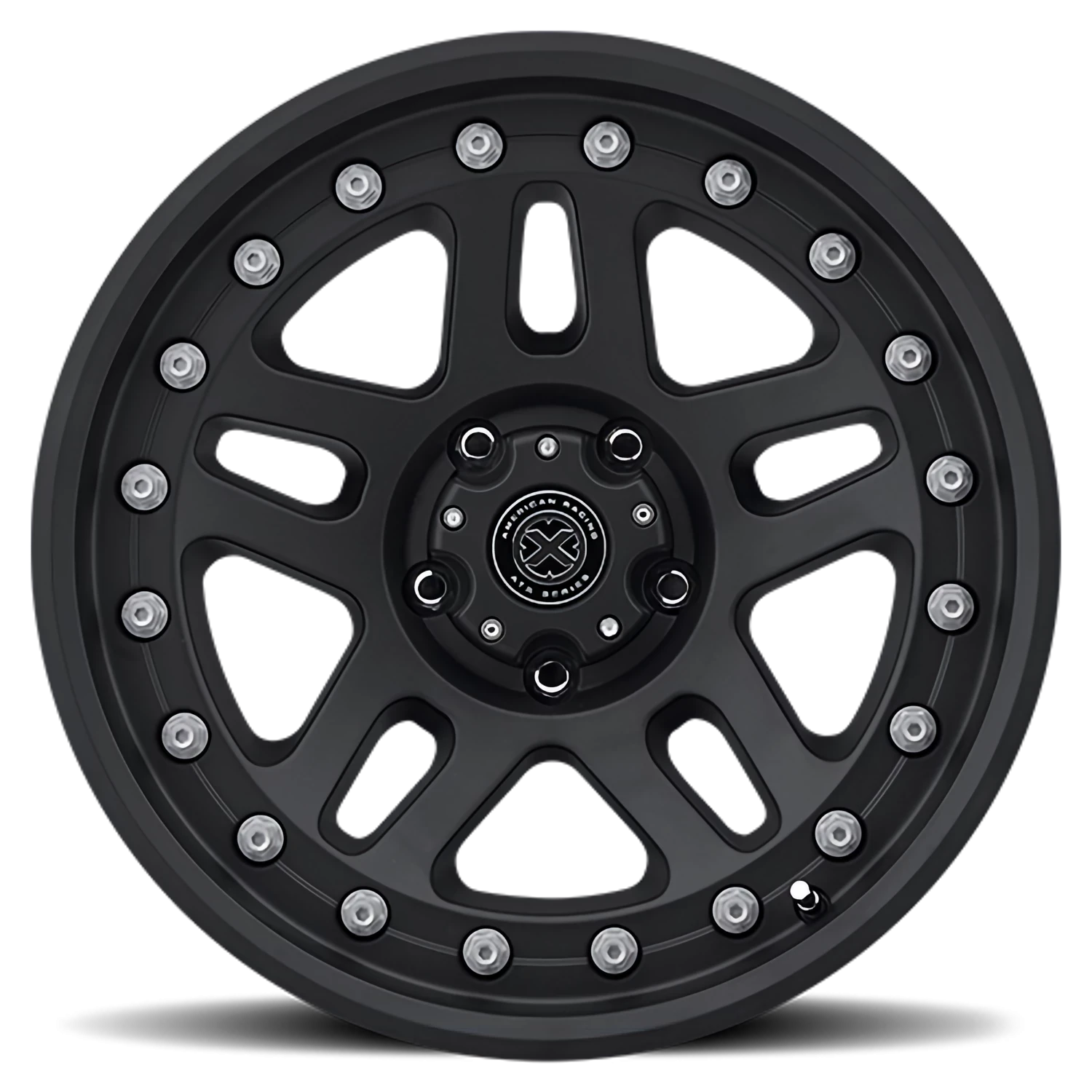 ATX Cornice 18x9" 5x127mm 78.3mm CB -12mm Textured Black