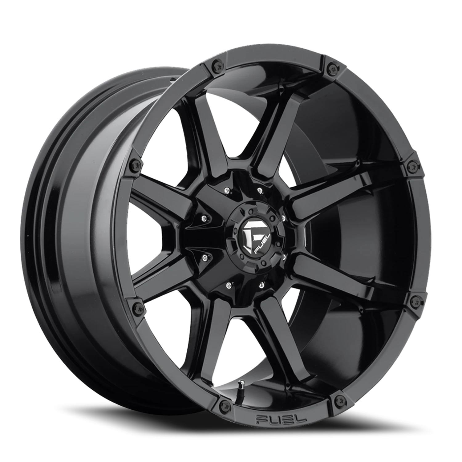 Fuel Coupler 20x9" 6x135mm 106.4mm CB +20mm Gloss Black