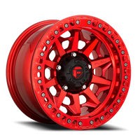 Fuel Covert Beadlock 17x9" 5x127mm 71.5mm CB -15mm Candy Red