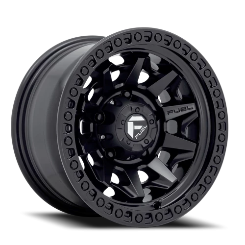 Fuel Covert 17x8.5" 6x139.7mm 106.1mm CB +14mm Matte Black