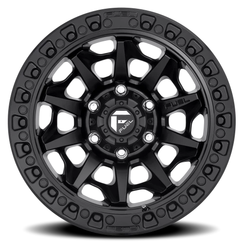 Fuel Covert 17x8.5" 6x139.7mm 106.1mm CB +14mm Matte Black