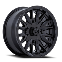 MSA Creed 14x7" 4x110mm 86mm CB +10mm Matte Black