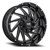 Hardrock Offroad Crusher H704 20x12" 8x170mm 125.2mm CB -44mm Gloss Black Milled