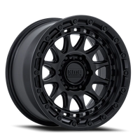 KMC Crux 17x8.5 +25 6x114.3mm 66.06mm Blackout