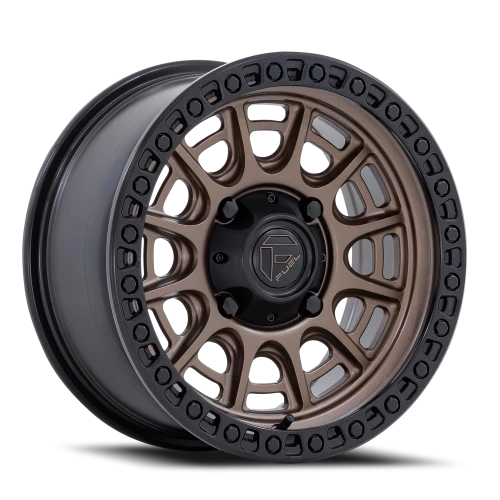 Fuel Cycle UTV 15x7" 6x139.7mm 100.3mm CB +38mm Matte Bronze Matte Black Lip