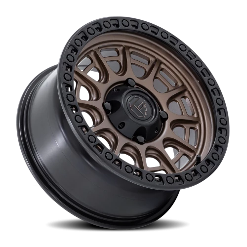 Fuel Cycle UTV 15x7" 6x139.7mm 100.3mm CB +38mm Matte Bronze Matte Black Lip