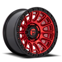 Fuel Cycle 17x9" 6x139.7mm 106.1mm CB +1mm Candy Red Black Ring