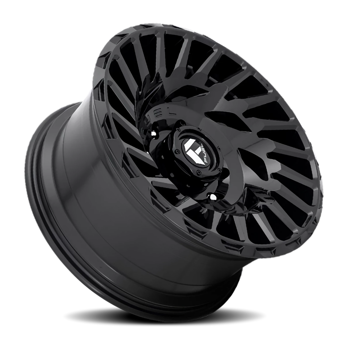 Fuel Cyclone 18x9 -12 5x127mm 71.5mm Gloss Black