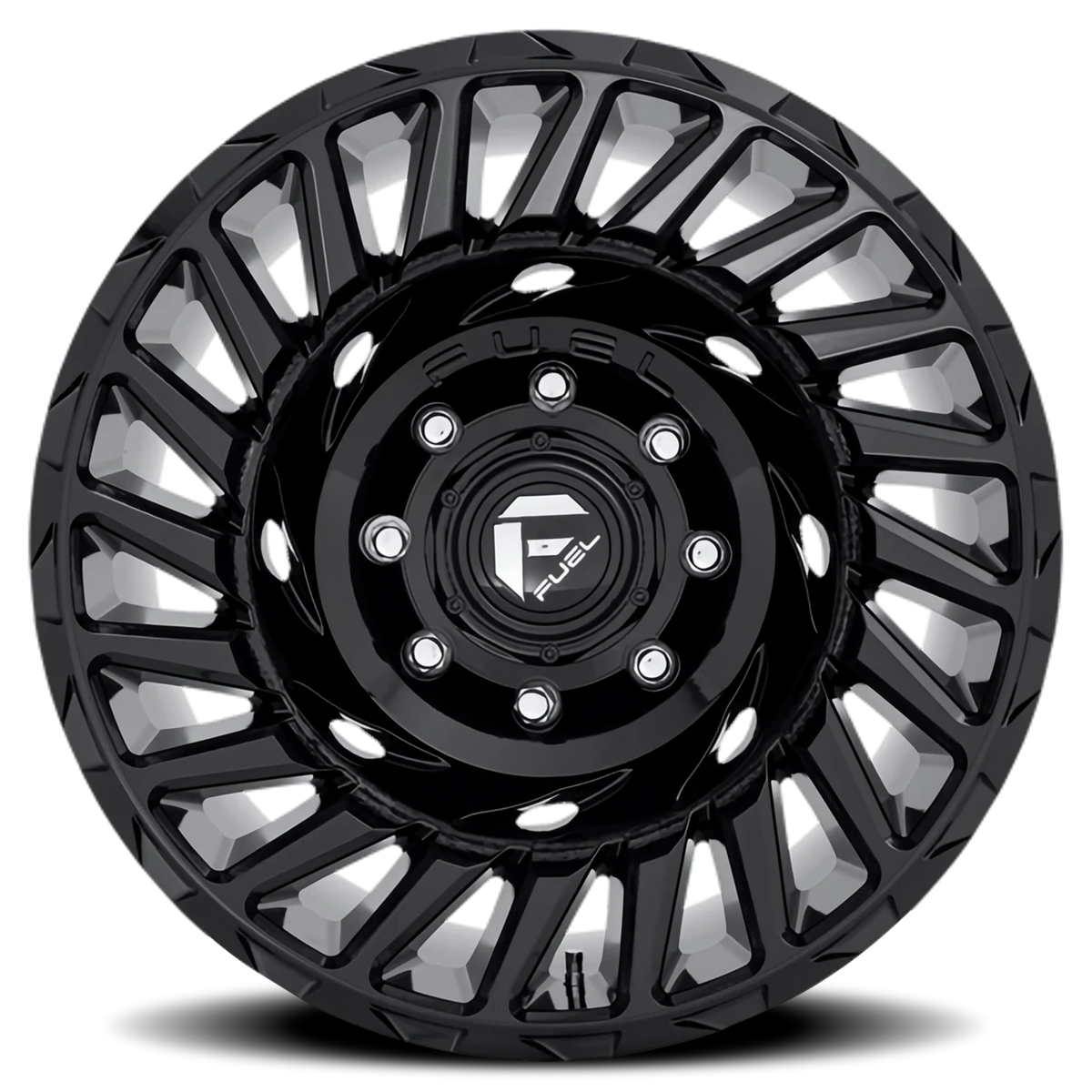 Fuel Cyclone 18x9 -12 5x127mm 71.5mm Gloss Black