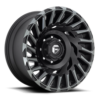 Fuel Cyclone 18x9 +1 5x150mm 110.1mm Machined Double Dark Tint