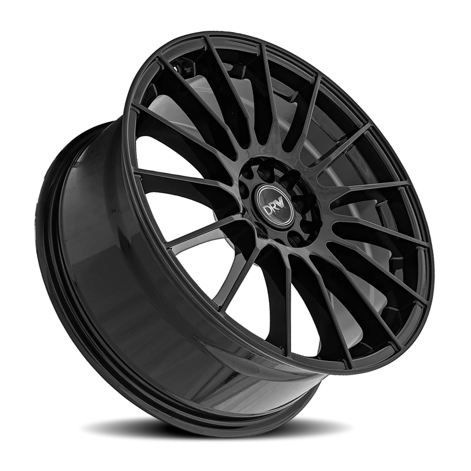 DRW D15 18x8" 5x108mm 73.1mm CB +40mm Gloss Black