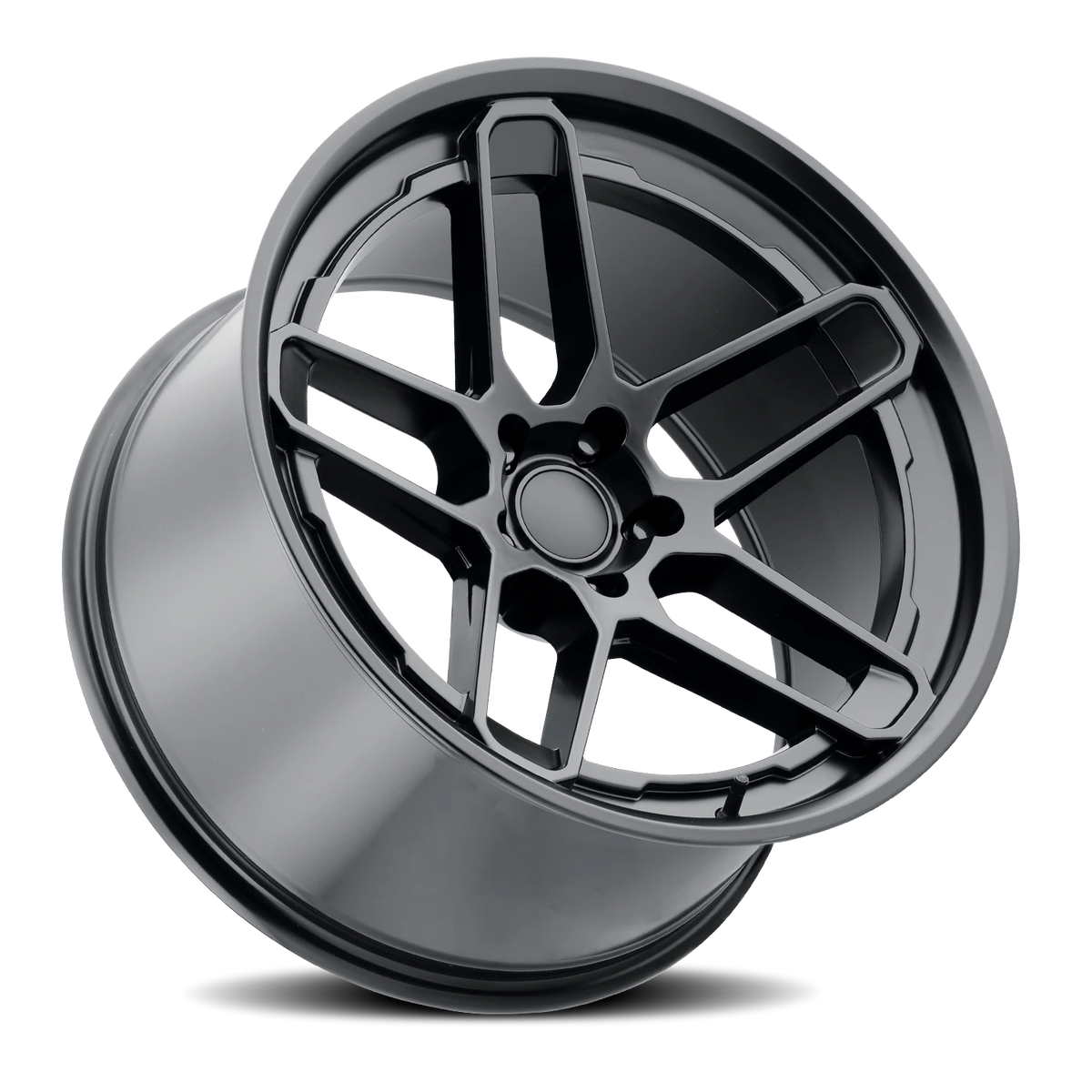 Replica Alloys D17 Demon 20x10.5 +25 5x115mm 71.6mm Matte Black