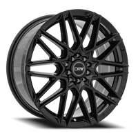 DRW D17 17x7" 5x100mm 73.1mm CB +40mm Gloss Black