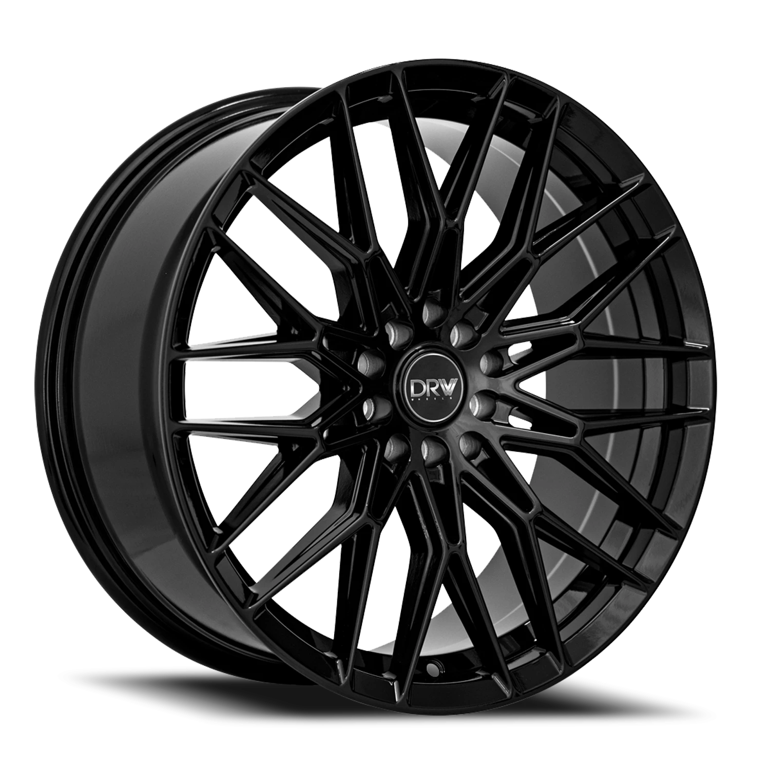 DRW D21 17x7.5" 5x100mm 73.1mm CB +38mm Gloss Black