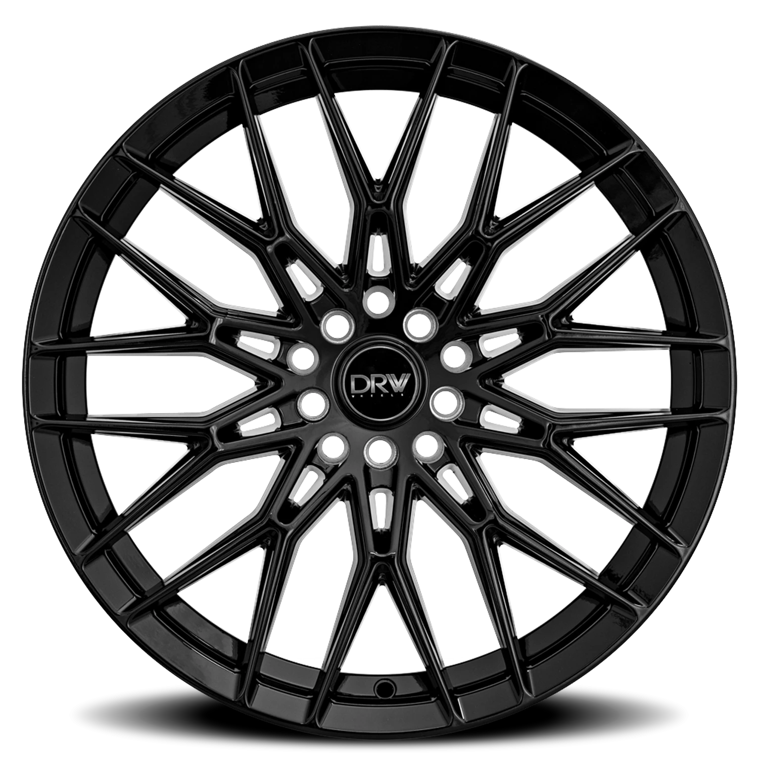 DRW D21 17x7.5" 5x100mm 73.1mm CB +38mm Gloss Black