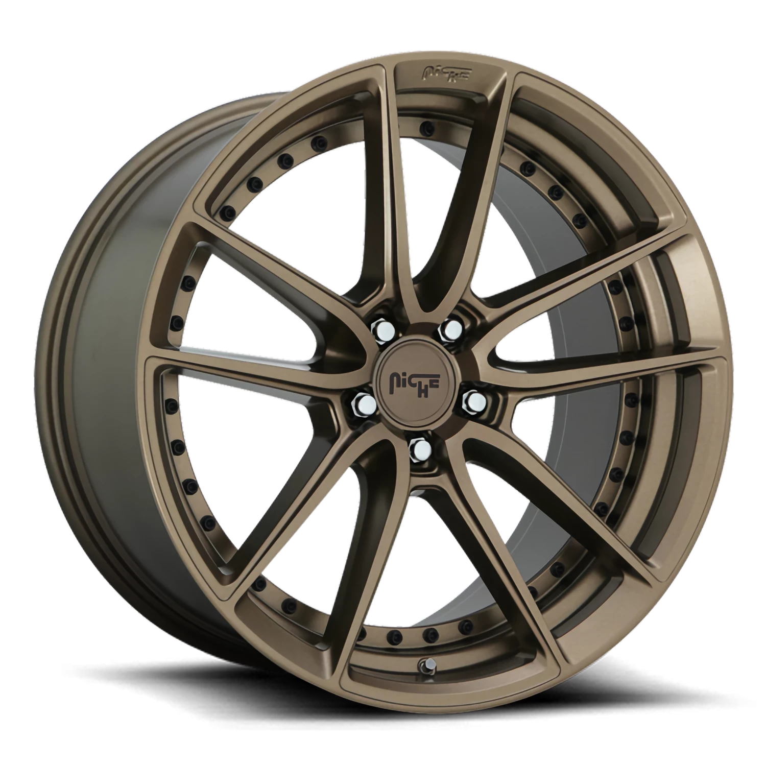 Niche DFS 19x9.5" 5x112mm 66.5mm CB +48mm Matte Bronze