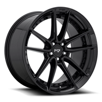 Niche DFS 22x10.5" 5x115mm 71.7mm CB +20mm Gloss Black