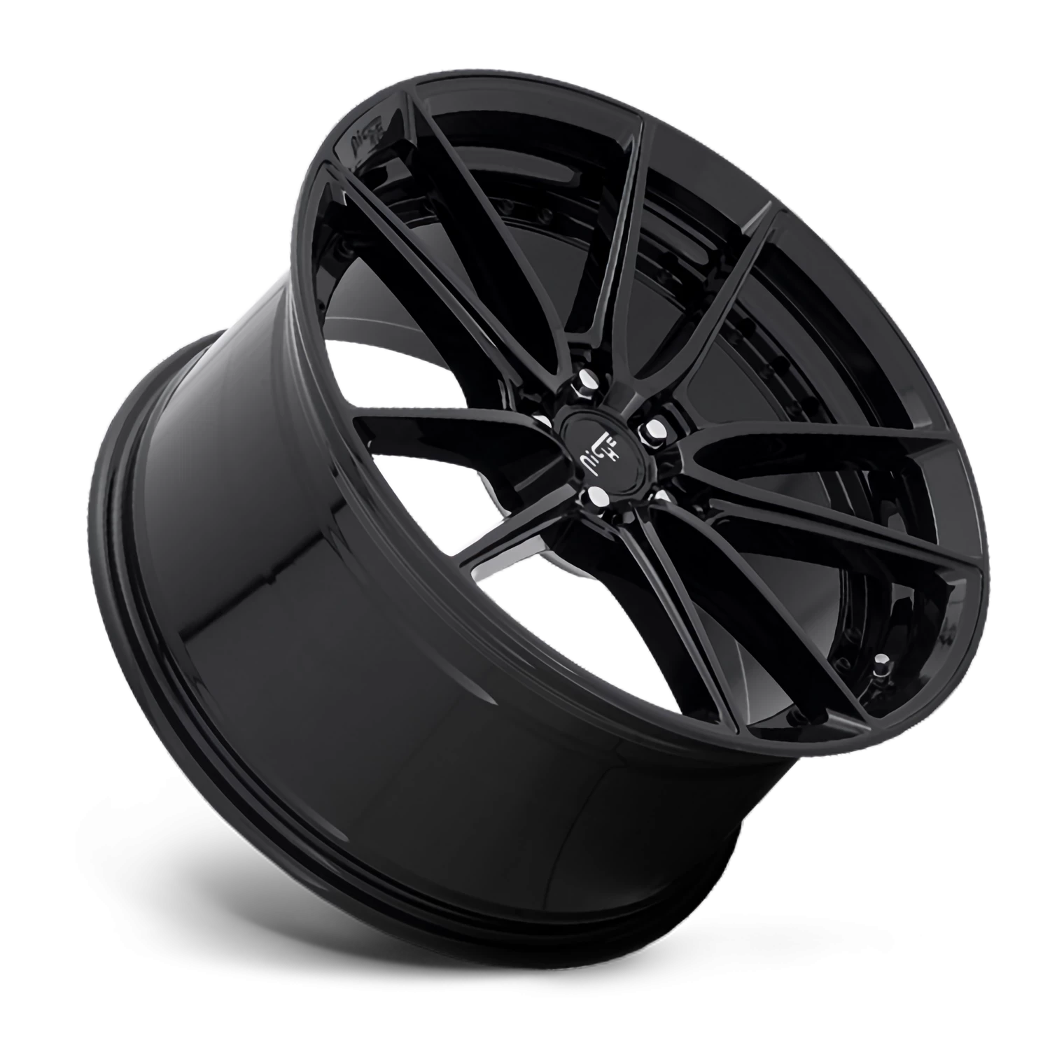 Niche DFS 20x9" 5x115mm 71.8mm CB +18mm Gloss Black